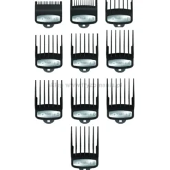 Wahl Premium Metalowe Nasadki do maszynek Wahl 1.5, 3, 4.5, 6, 10,13, 16, 19, 22, 25mm (komplet 10szt.)