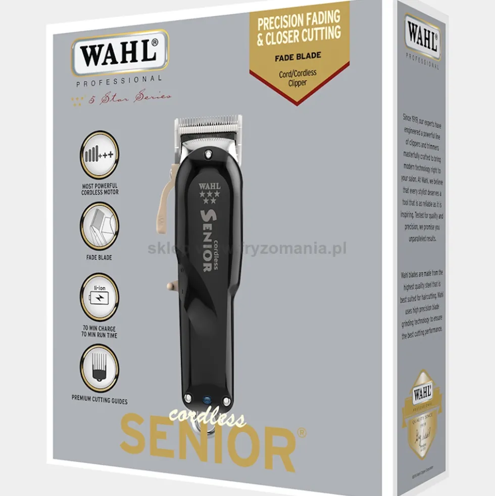 Wahl Senior 5 Star Maszynka bezprzewodowa