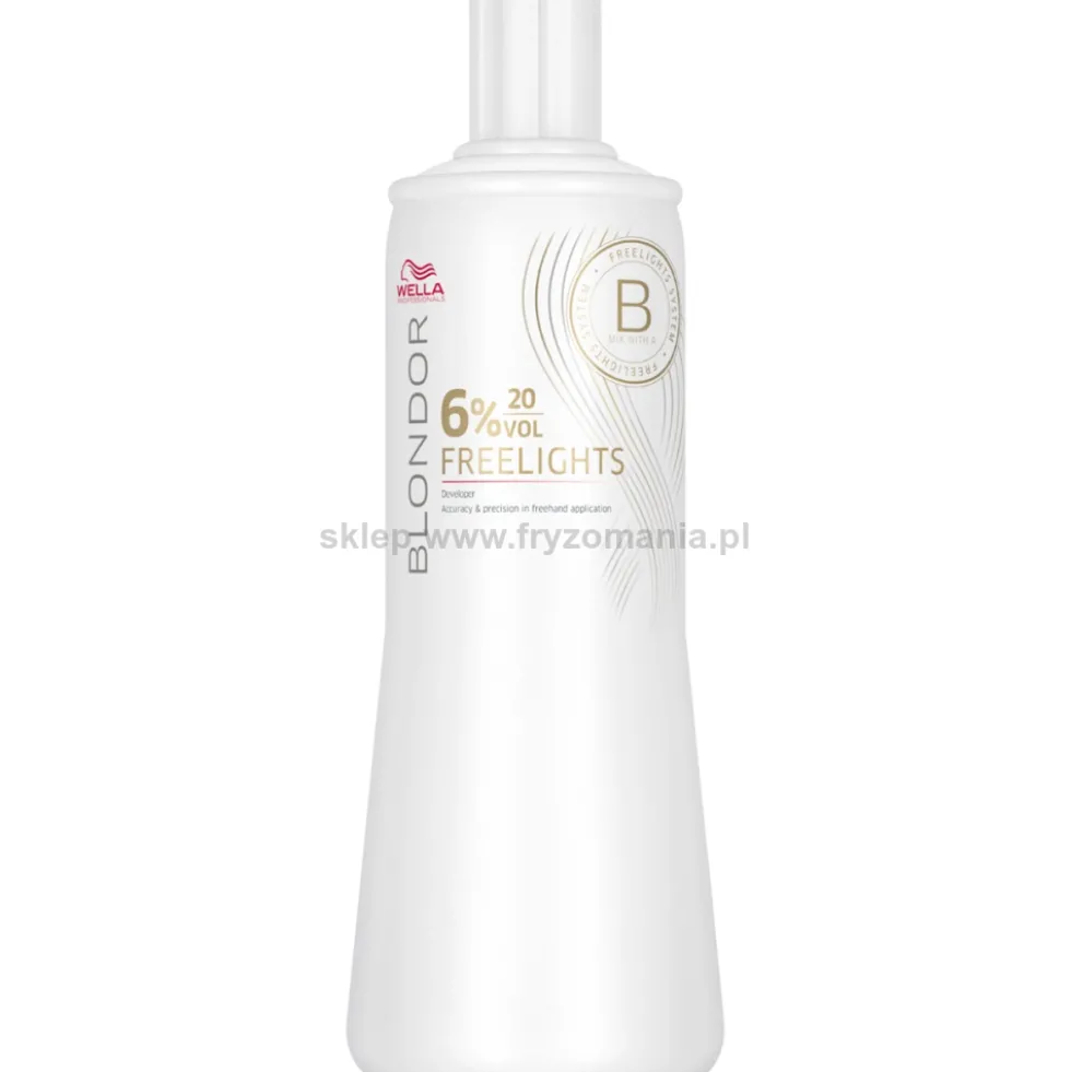 Wella Professionals Blondor Freelights Emulsja utleniająca 6%, 9% i 12% 1000ml