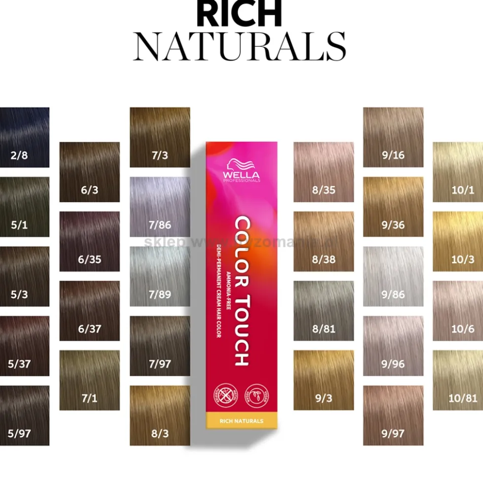 Wella Professionals Color Touch Toner do włosów bez amoniaku ton w ton 60ml
