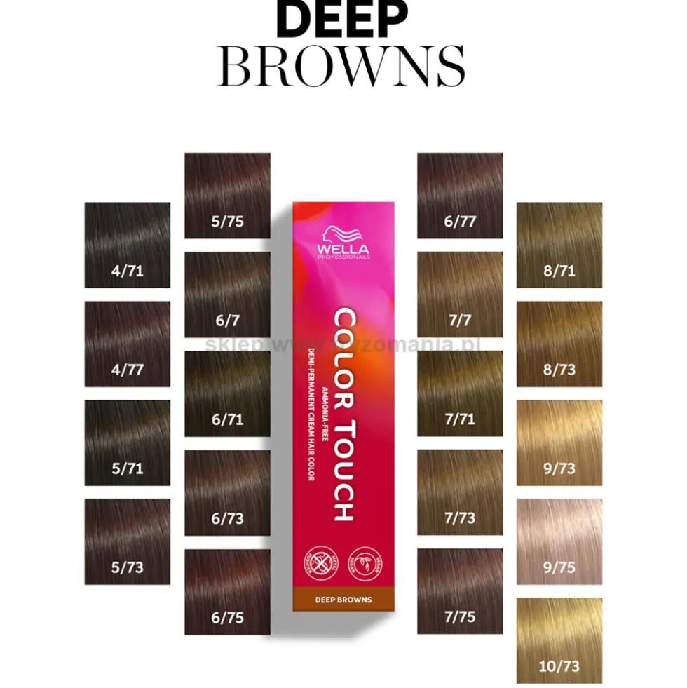 Wella Professionals Color Touch Toner do włosów bez amoniaku ton w ton 60ml