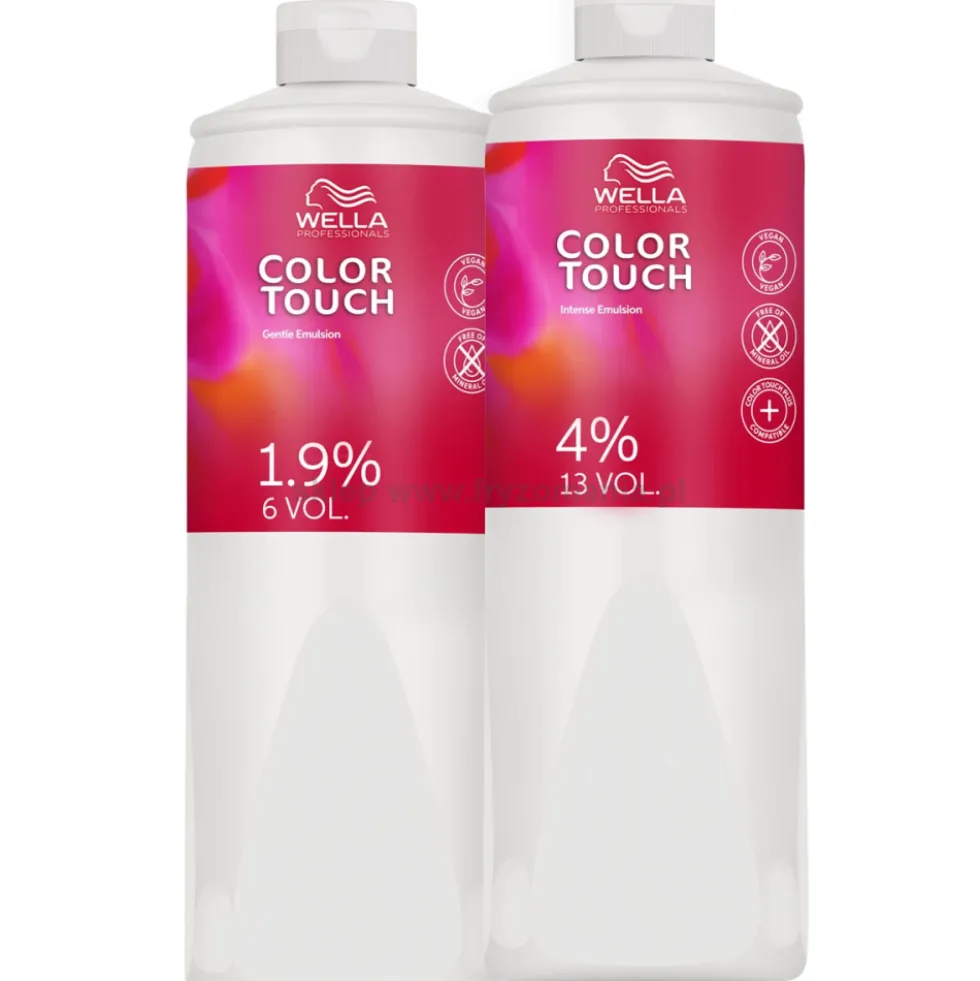 Wella Professionals Color Touch Oxydant, Emulsja utleniająca 1,9% i 4% 1000ml