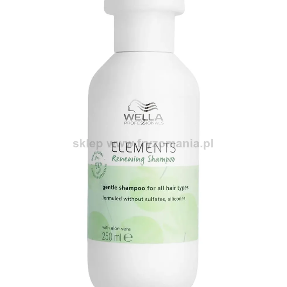 Wella Professionals Elements Renewing Szampon odbudowujący do włosów, delikatny dla skóry głowy 250ml