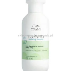 Wella Professionals Elements Calming Szampon kojący do wrażliwej i suchej skóry głowy 250ml