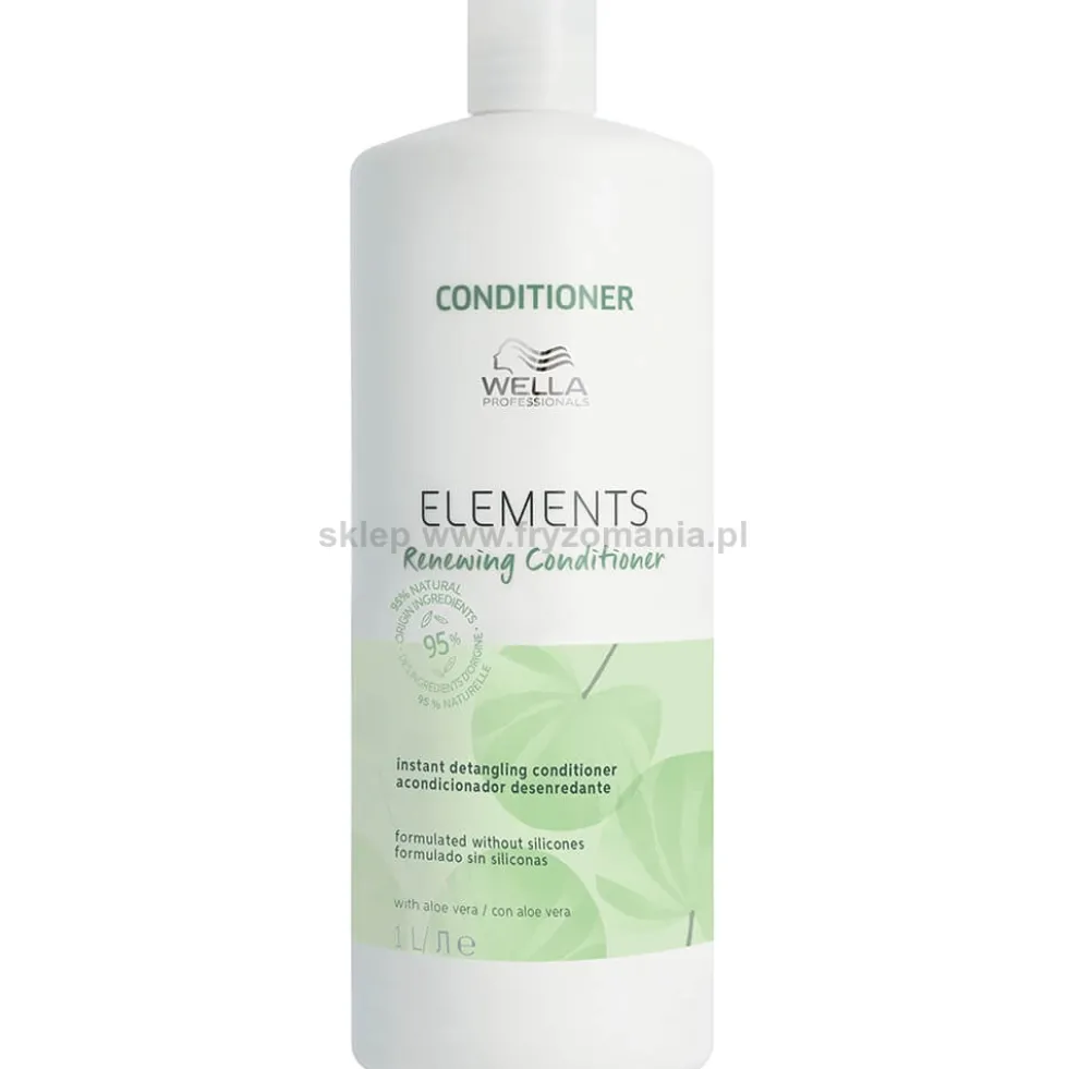 Wella Professionals Elements Renewing Odżywka do rozczesywania włosów 1000ml