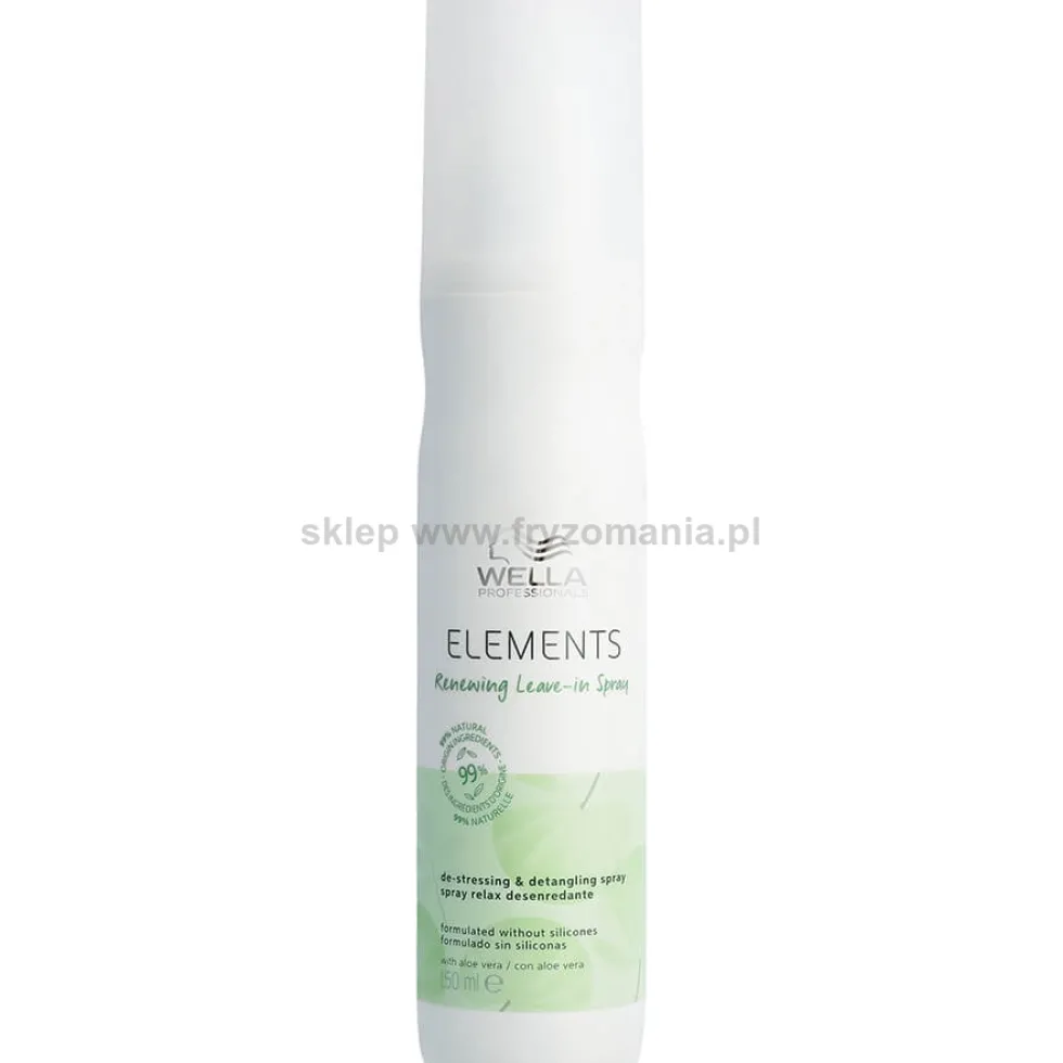 Wella Professionals Elements Spray do włosów bez spłukiwania, ułatwiający rozczesywanie 150ml