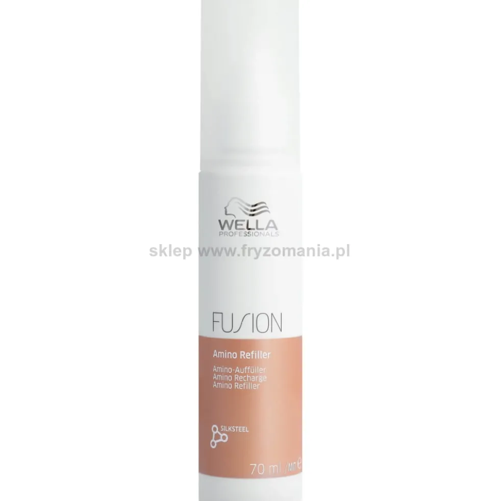Wella Professionals Fusion Amino Refiller Kuracja aminokwasowa do włosów zniszczonych i łamliwych 70ml
