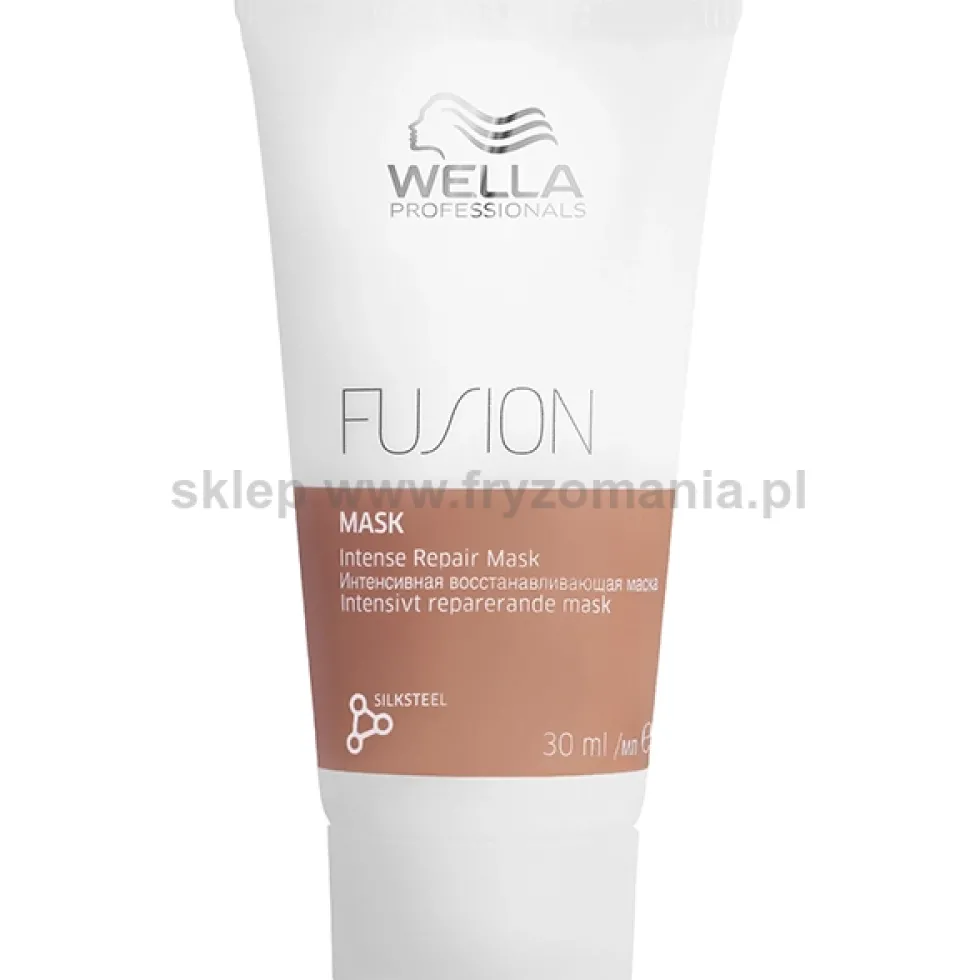 Wella Professionals Fusion Maska intensywnie odbudowująca włosy zniszczone 30ml