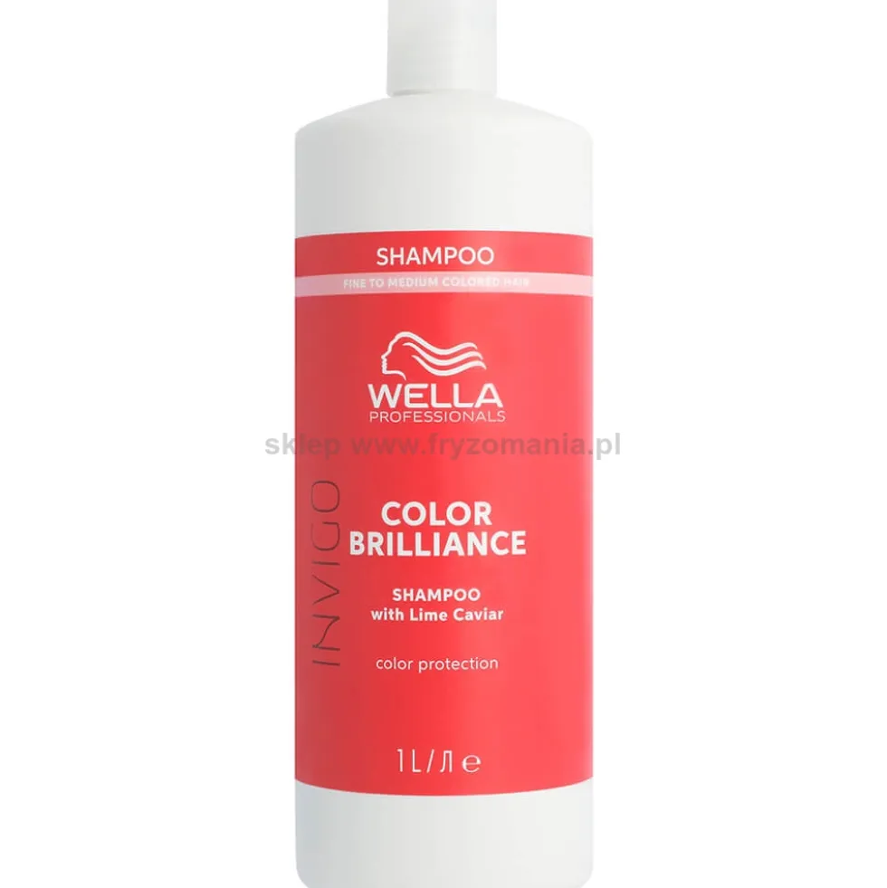 Wella Professionals Invigo Color Brilliance Fine Szampon chroniący kolor włosów farbowanych, cienkich i normalnych 1000ml
