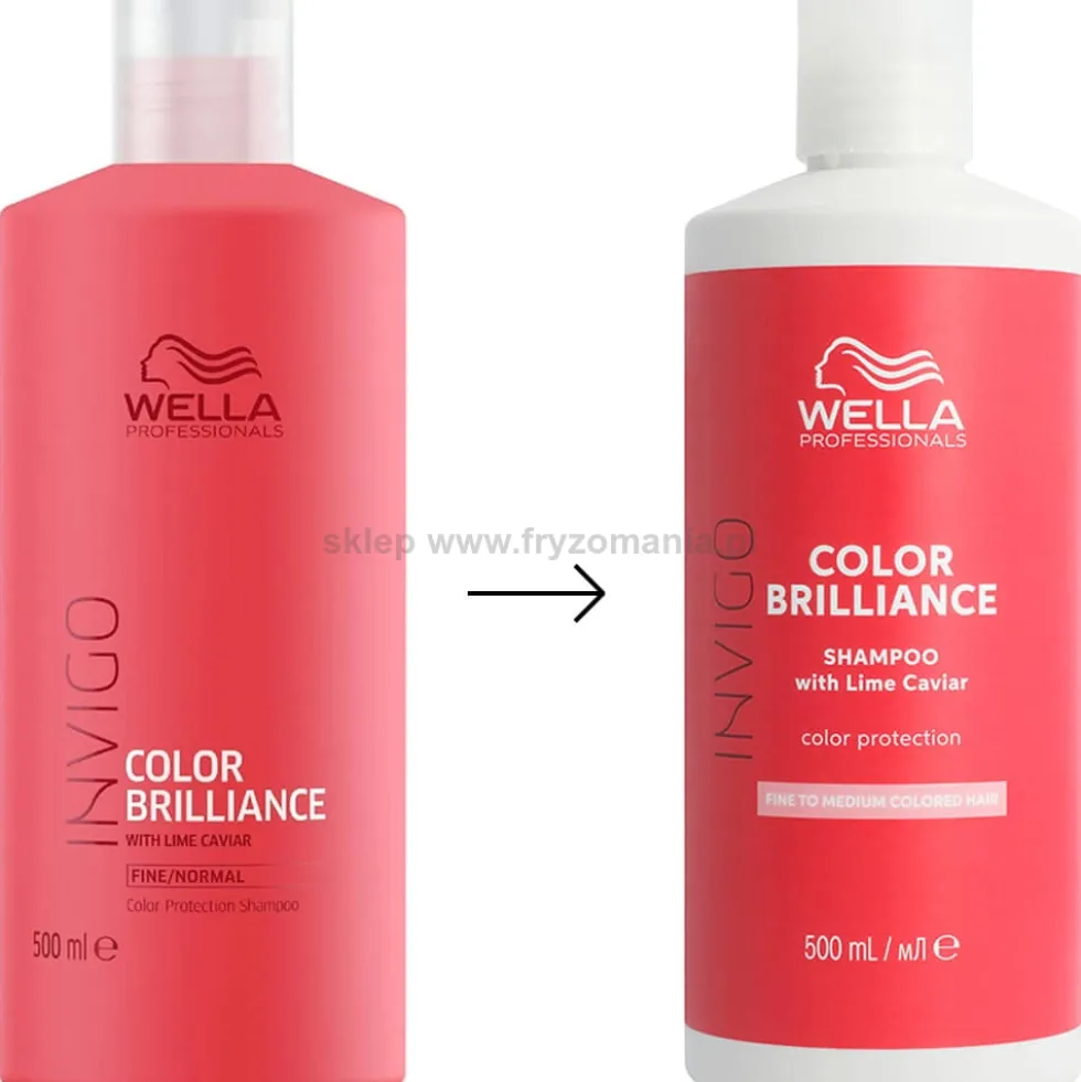 Wella Professionals Invigo Color Brilliance Fine Szampon do włosów farbowanych, cienkich i normalnych 500ml
