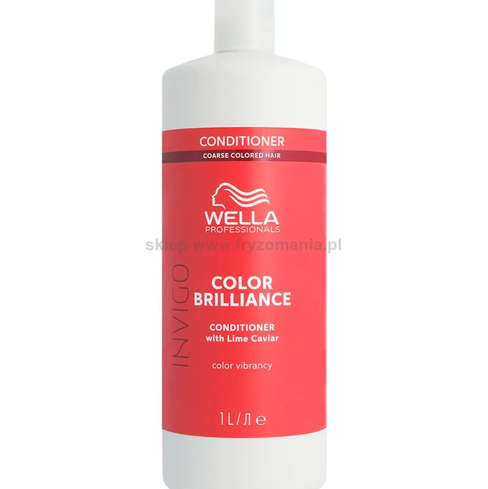 Wella Professionals Invigo Color Brilliance Coarse Odżywka do włosów farbowanych, grubych 1000ml
