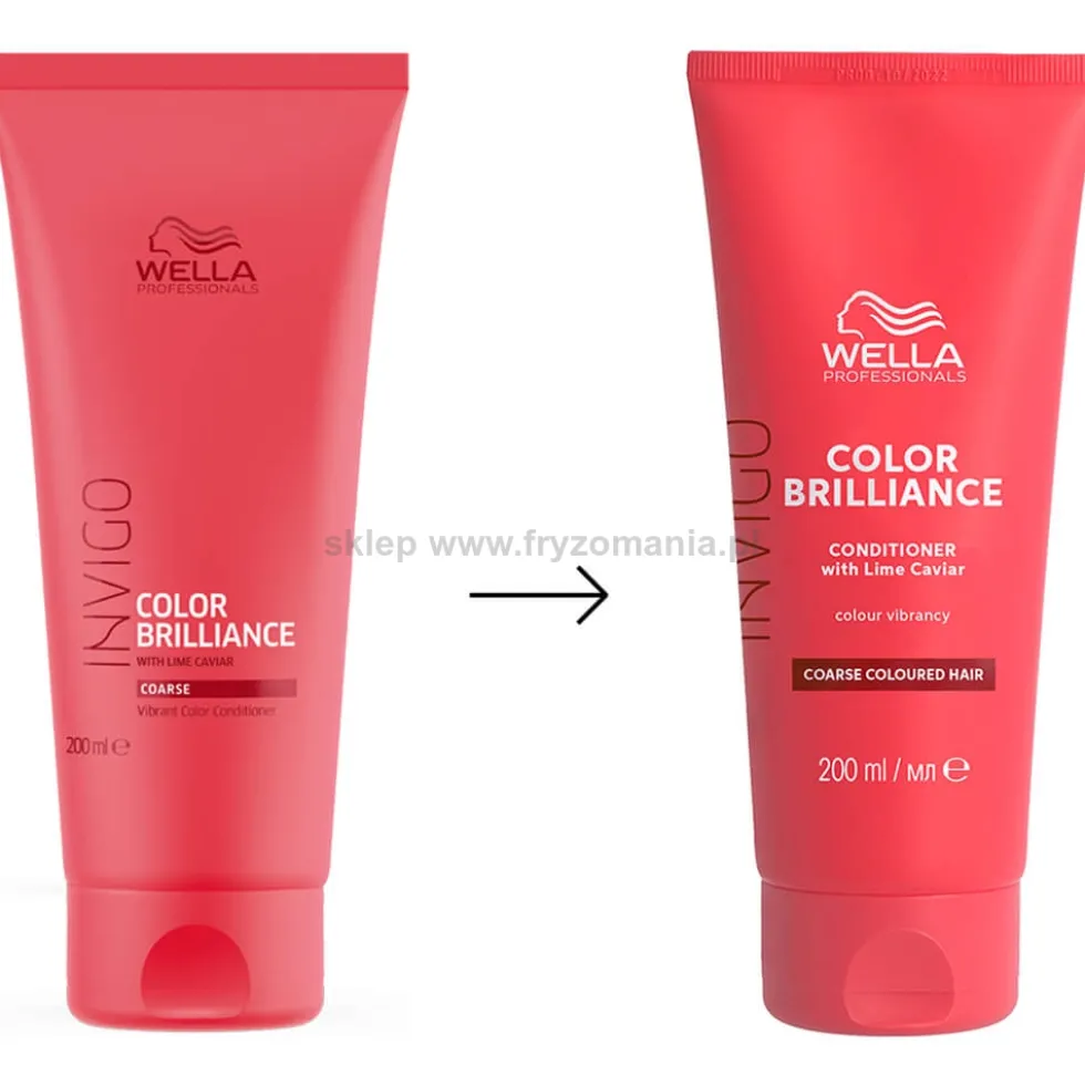 Wella Professionals INVIGO Color Brilliance Odżywka do włosów grubych, farbowanych 200ml