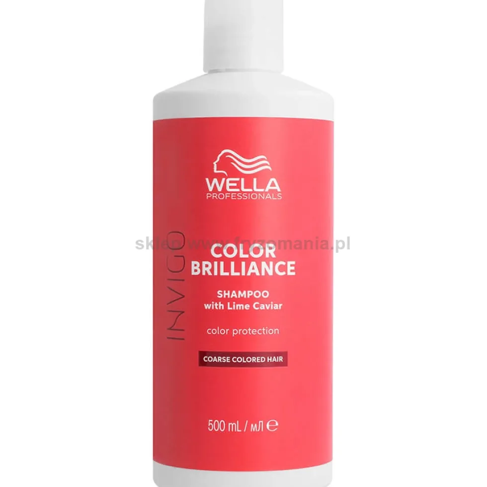 Wella Professionals Invigo Color Brilliance Coarse Szampon do włosów farbowanych, grubych 500ml