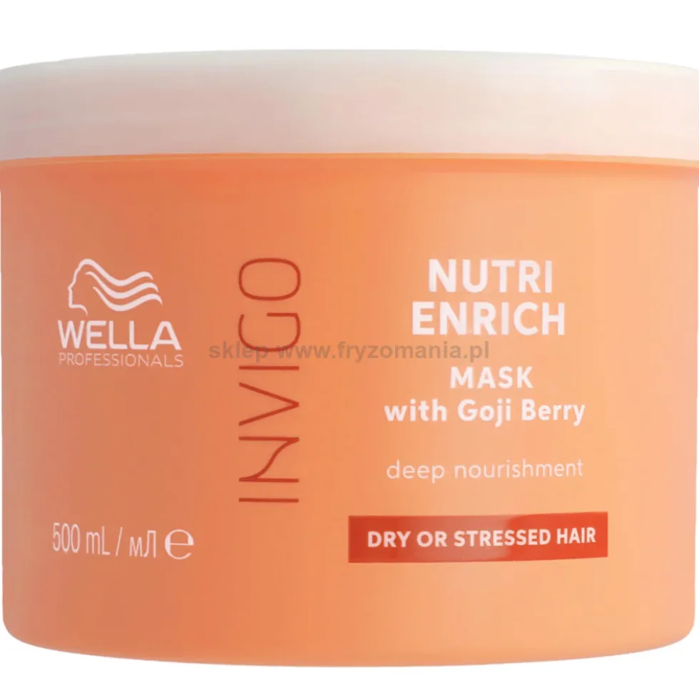 Wella Professionals Invigo Nutri-Enrich Maska silnie rewitalizująca włosy suche 500ml