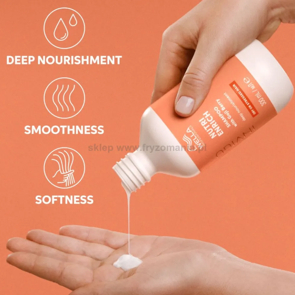 Wella Professionals Invigo Nutri Enrich Szampon rewitalizujący do włosów suchych 300ml