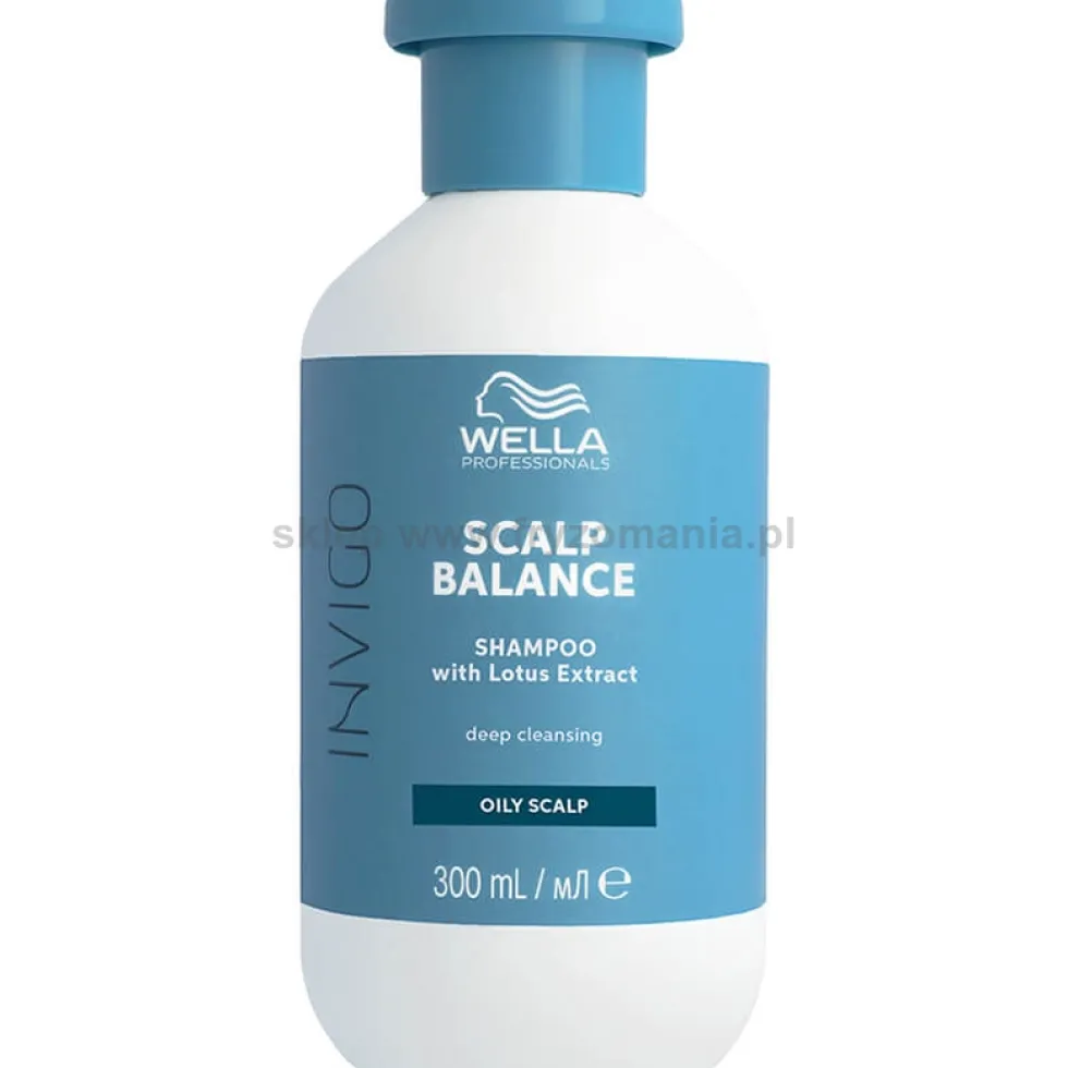 Wella Professionals Invigo Scalp Balance Szampon oczyszczający do włosów przetłuszczających się 300ml