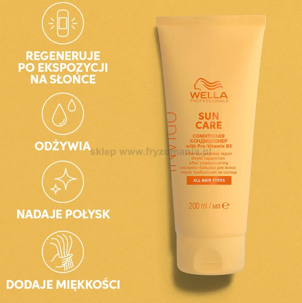 Wella Professionals Invigo Sun Care Ekspresowa odżywka do włosów po opalaniu 200ml