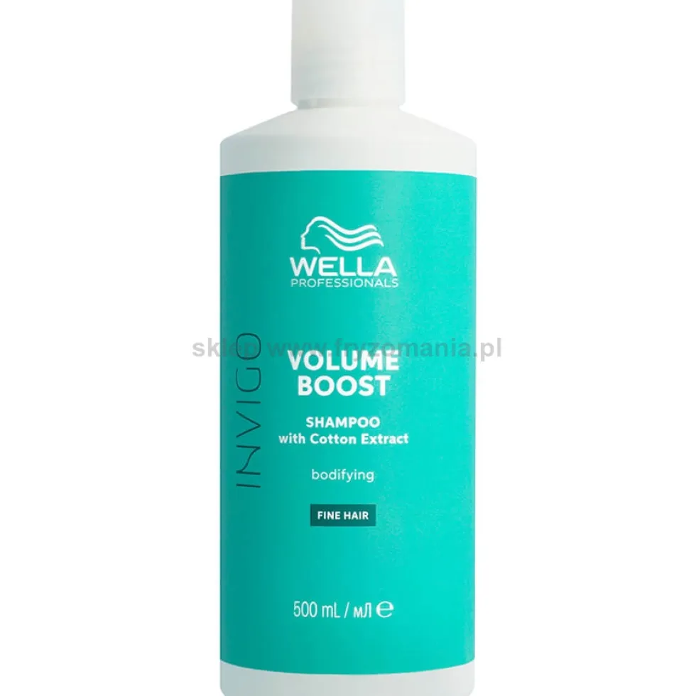Wella Professionals Invigo Volume Boost Fine Szampon nadający objętość do włosów cienkich 500ml