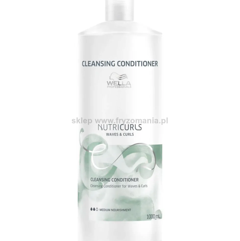 Wella Professionals Nutricurls Waves&Curls Odżywka myjąca do włosów kręconych i falowanych 1000ml
