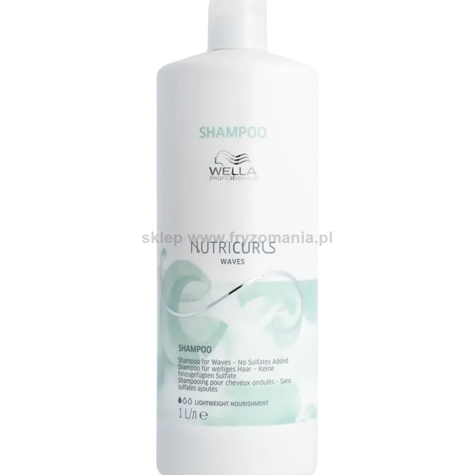 Wella Professionals Nutricurls Waves Szampon do włosów falowanych 1000ml