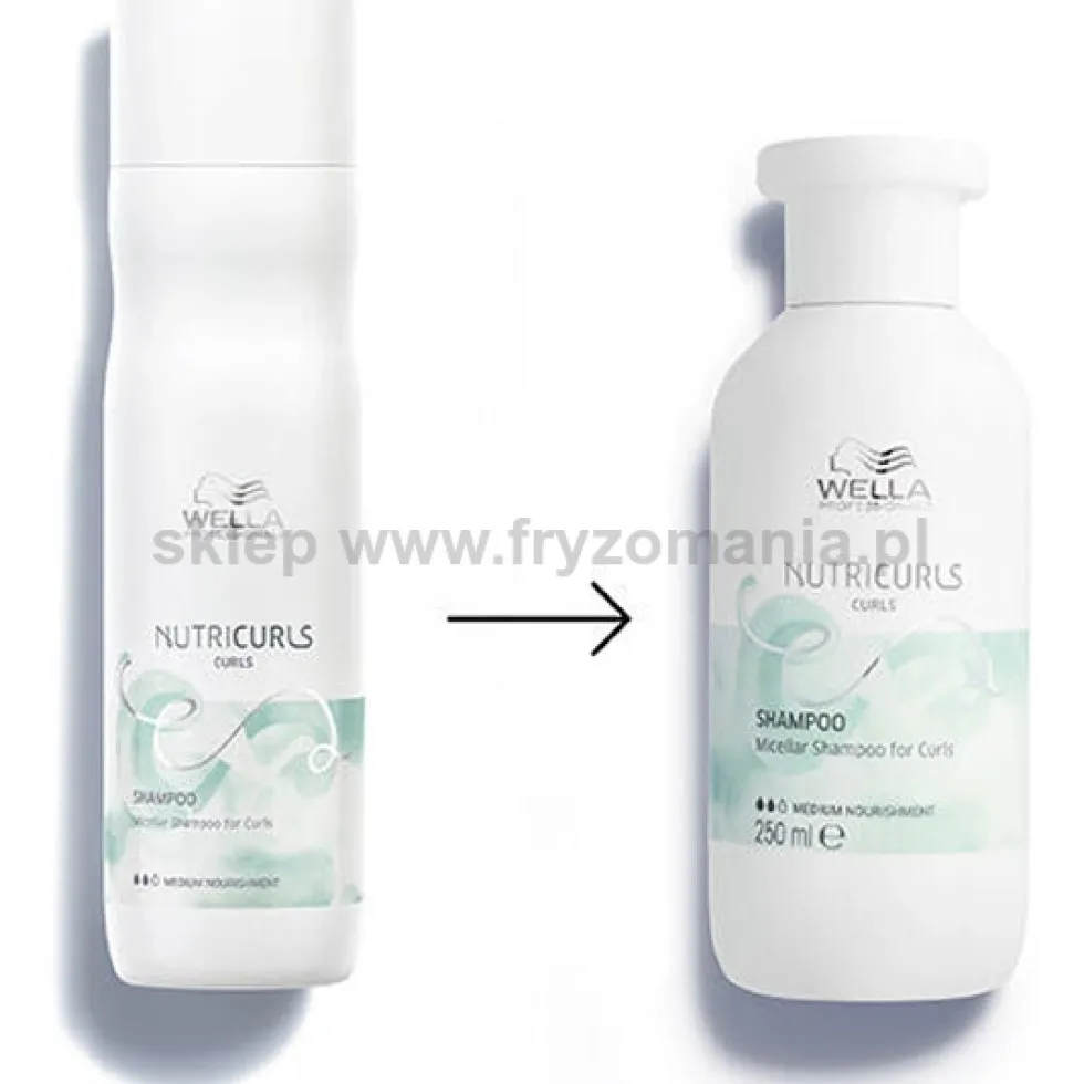 Wella Professionals Nutricurls Curls Szampon micelarny do włosów kręconych 250ml