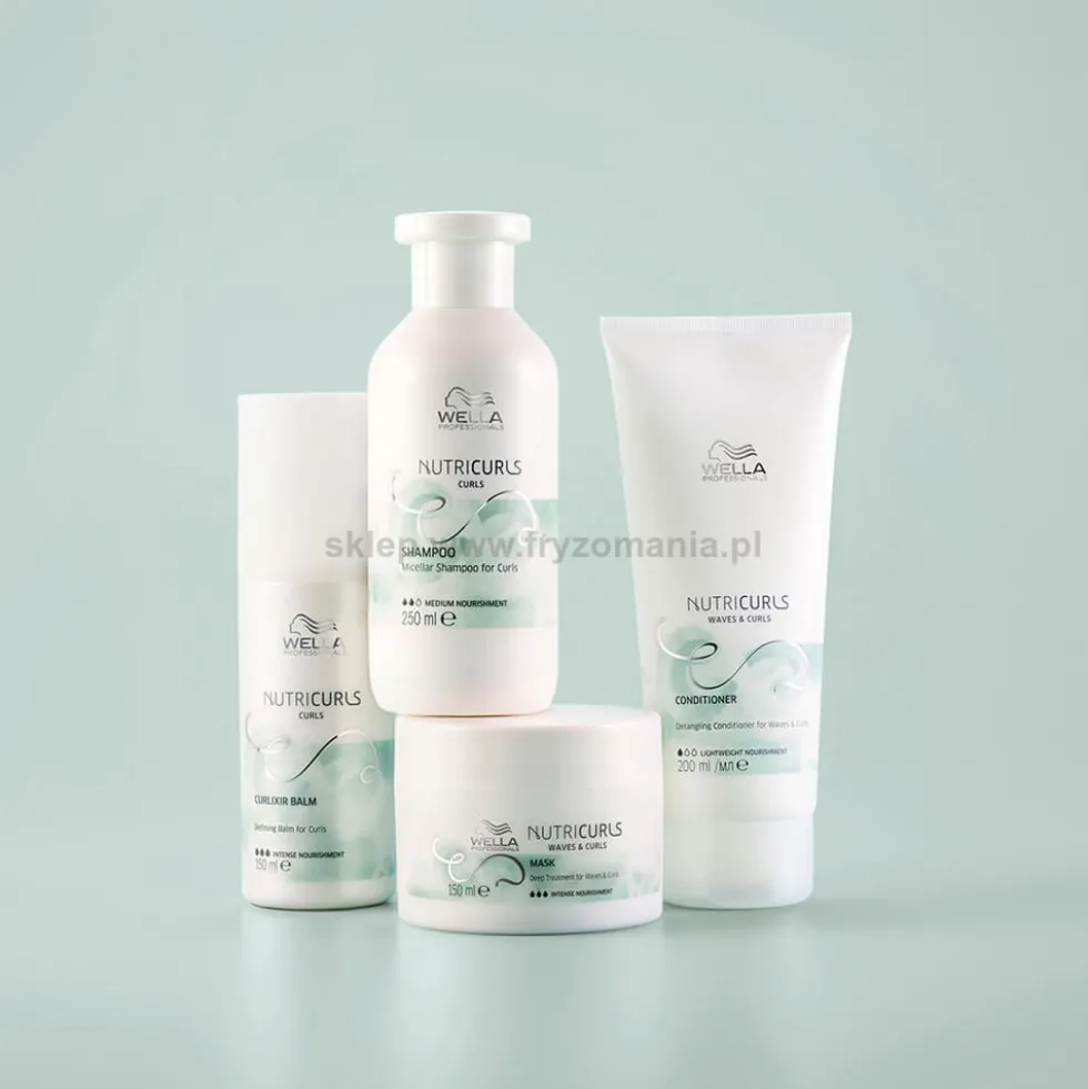 Wella Professionals Nutricurls Curls Szampon micelarny do włosów kręconych 250ml