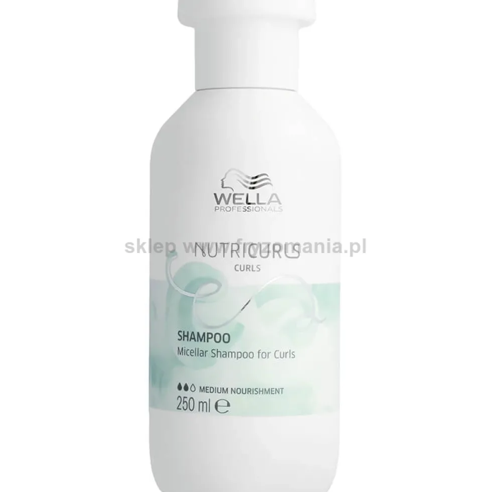 Wella Professionals Nutricurls Curls Szampon micelarny do włosów kręconych 250ml