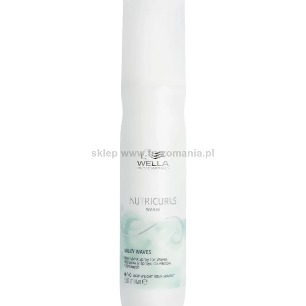 Wella Professionals Nutricurls Milky Waves Spray do włosów falowanych, bez spłukiwania 150ml