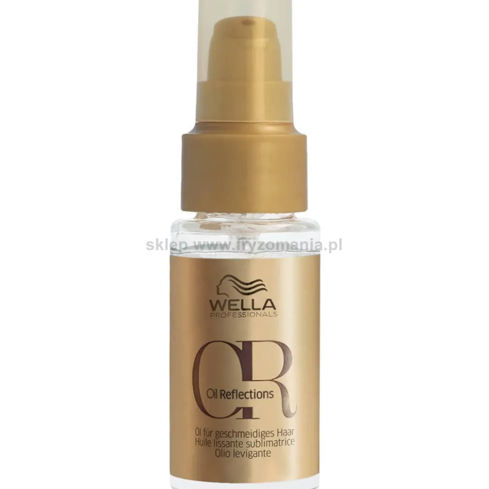 Wella Professionals Oil Reflection Olejek wygładzający włosy i przywracający im blask 30ml