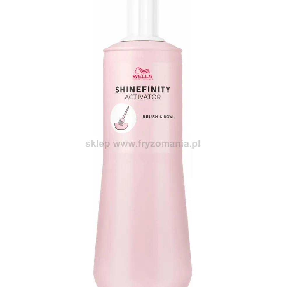 Wella Professionals Shinefinity Brush&Bowl Aktywator do farb, aplikacja pędzlem 1000ml