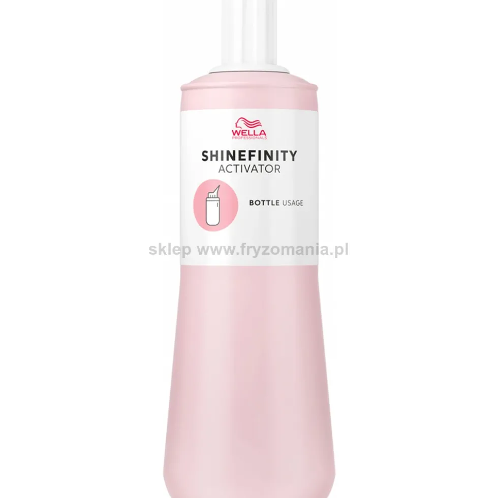 Wella Professionals Shinefinity Bottle Aktywator do farb, aplikacja butelką 1000ml