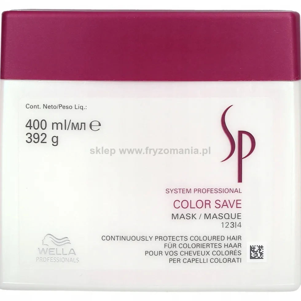 Wella Professionals SP Color Save Mask utrwalająca kolor maska do włosów farbowanych 400ml
