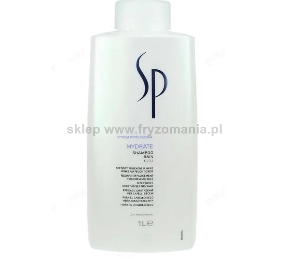 Wella Professionals SP Hydrate Shampoo nawilżający szampon do włosów normalnych i suchych 1000ml