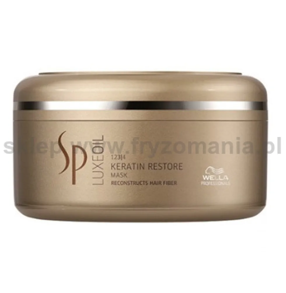 Wella Professionals SP LuxeOil Keratin Restore maska do włosów 150ml