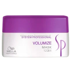 Wella Professionals SP Volumize Mask maska nadająca objętość do włosów cienkich i delikatnych 200ml