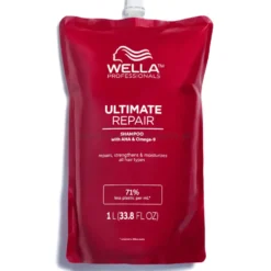 Wella Professionals Ultimate Repair Step 1 Szampon regenerujący do włosów, opakowanie re-fill (uzupełnienie) 1000ml