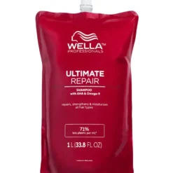 Wella Professionals Ultimate Repair Step 1 Szampon regenerujący do włosów, opakowanie re-fill (uzupełnienie) 1000ml