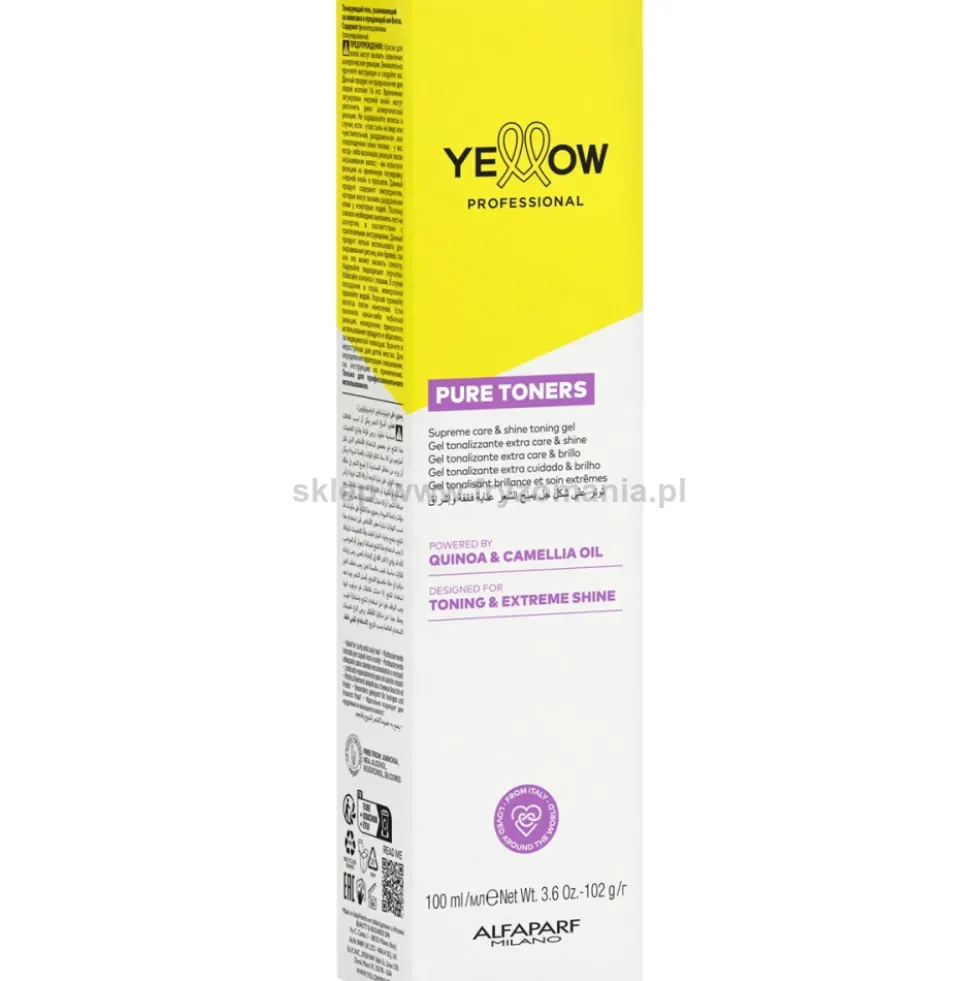 Yellow Professional Pure Toners do włosów 100ml