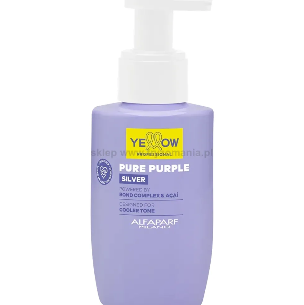 Yellow Professional Silver Pure Purple Fioletowy pigment do włosów 100ml