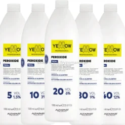 Yellow Professional Tech+ Peroxide Oksydant do farb 1.5%, 3%, 6%, 9%, 12% 1000ml