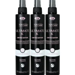 Zestaw: 3 x Lisap Ultimate Straight Fluid spray do prostowania 250ml