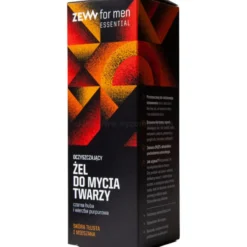 ZEW for men Essential Cleansing Żel do mycia twarzy, skóra tłusta i mieszana dla mężczyzn 100ml